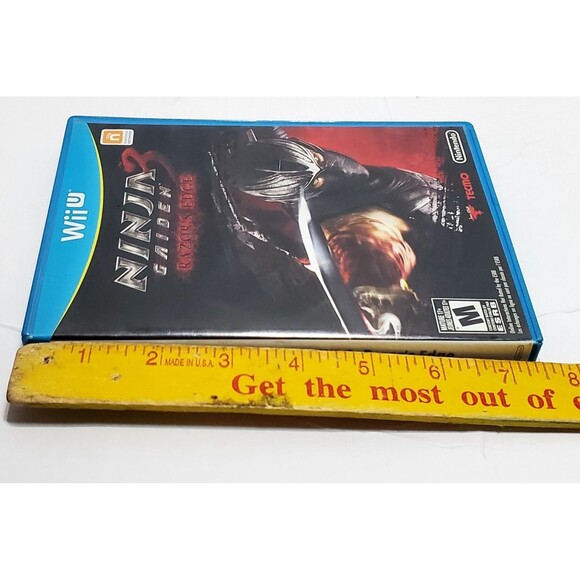 Ninja Gaiden 3 Razor’s Edge Wii U 2012 Complete Manual Tested Nintendo - Picture 15 of 15